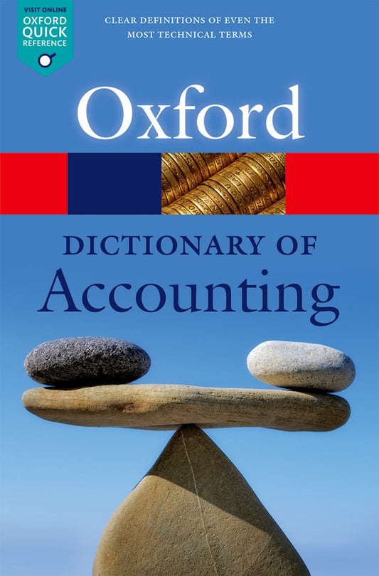 A DICTIONARY OF ACCOUNTING 5E (Oxford Quick Reference) by Jonathan Law book cover