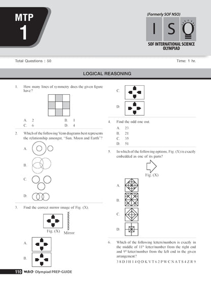 MTG Science (ISO) Olympiad Prep Guide Class 5 | Detailed Theory, Exercise with Self Test For Practice | SOF Olympiad Books For Exam 2026-27 (Useful For Level-1 & 2)