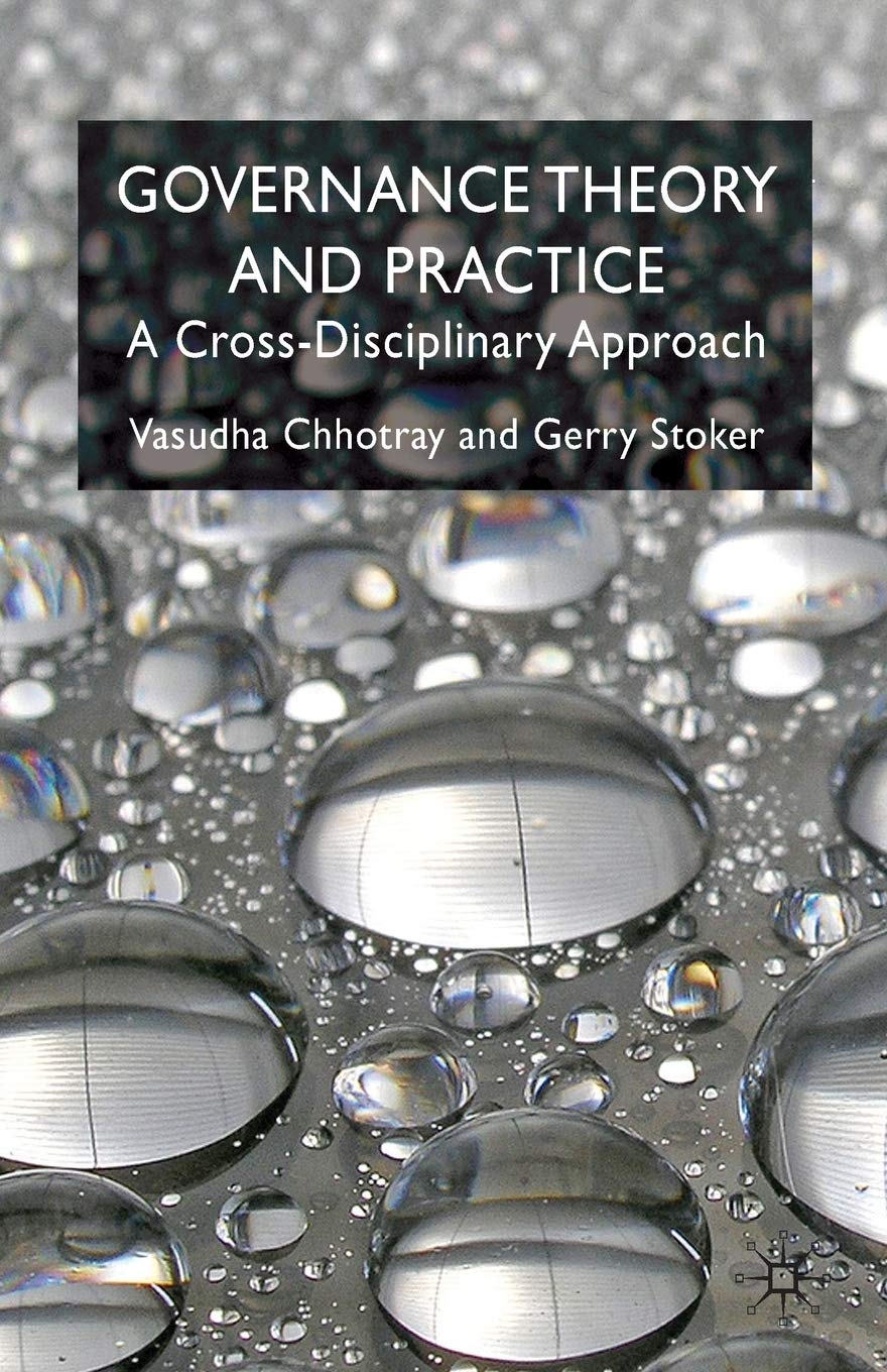 Governance Theory and Practice: A Cross-Disciplinary Approach book cover