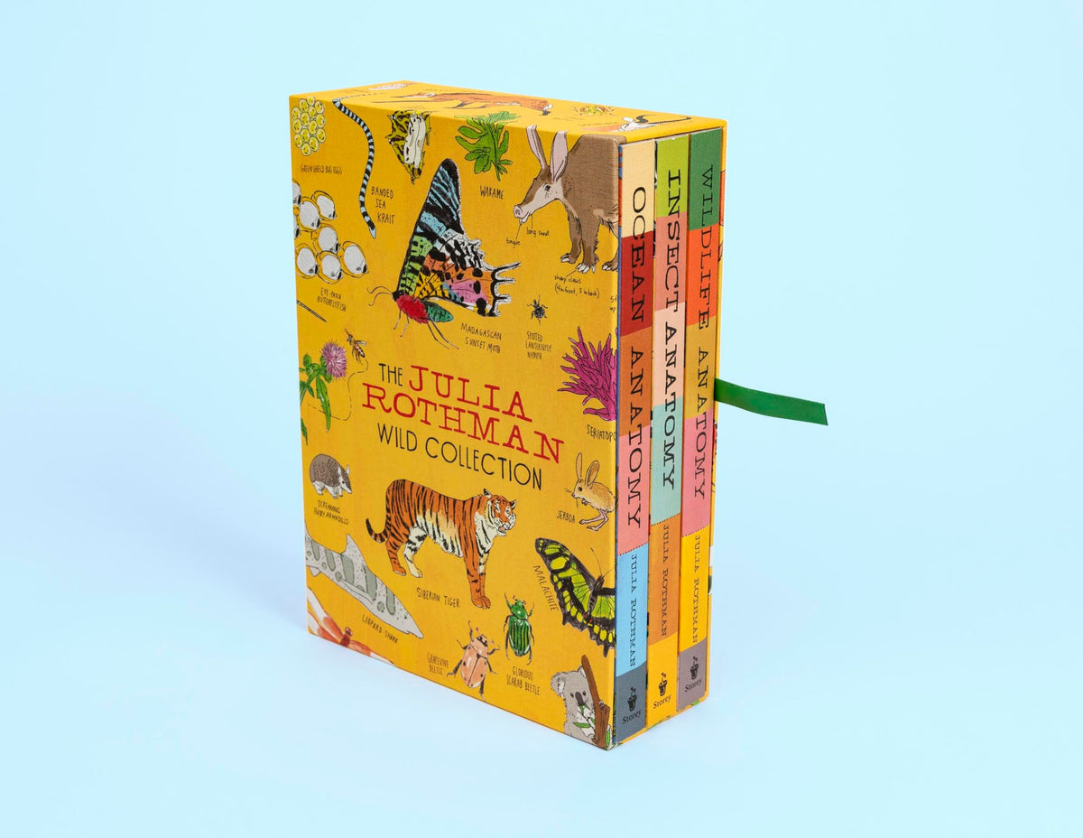 The Julia Rothman Wild Collection: Ocean Anatomy, Wildlife Anatomy, Insect Anatomy