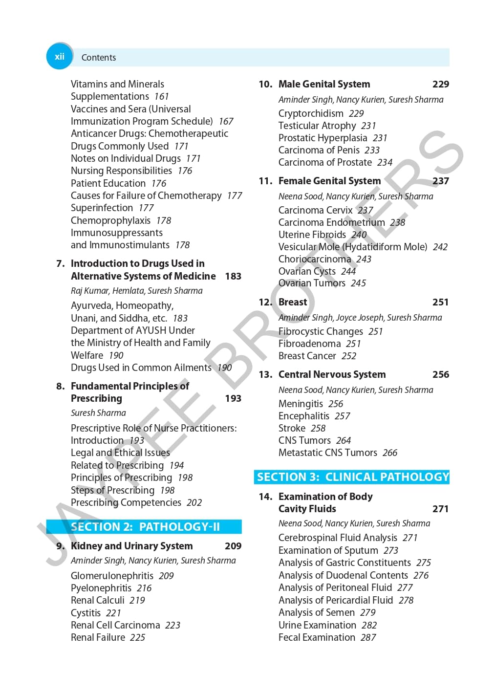 Textbook of Pharmacology, Pathology & Genetics for Nurses-II