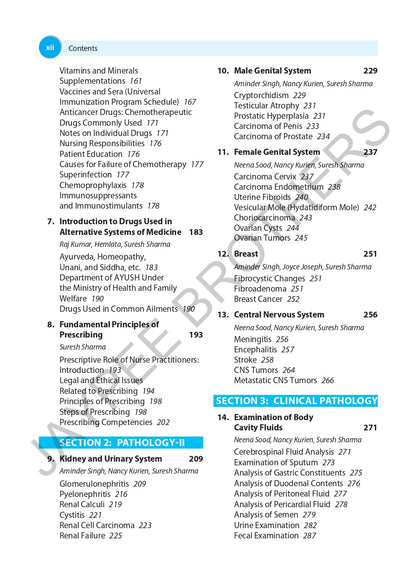 Textbook of Pharmacology, Pathology & Genetics for Nurses-II