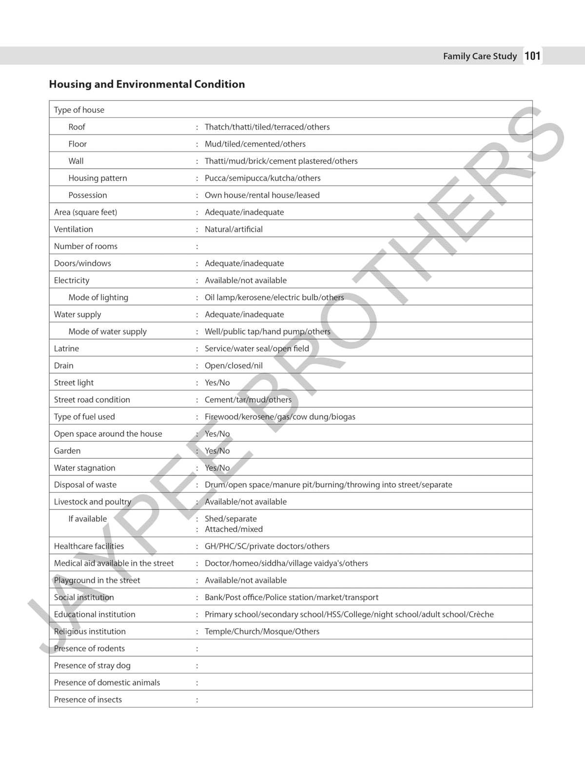 Community Health Nursing-II Record Book, 3/E for BSc Nursing 7th Semester | Complete Clinical Logbook with Family Care Study, Home Visits and PHC Posting Records: Record Book for BSc Nursing Program