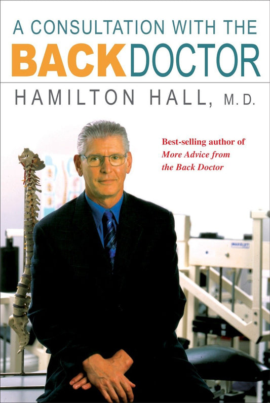 A Consultation With the Back Doctor by Hamilton Hall (Author) book cover
