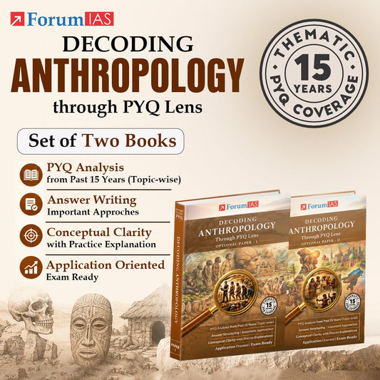 Decoding Anthropology Optional through PYQ Lens, Paper 1 & 2