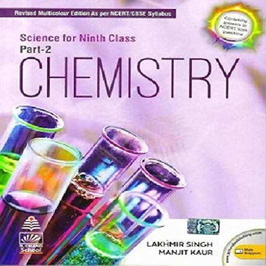 Science For Ninth Class Part 2 Chemistry book cover