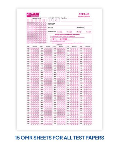 ALLEN STAR NEET Mock Test Papers With Solutions in English | 15 Mock Tests (9 Part Syllabus + 6 Full Syllabus) as per Latest NTA Pattern ( 15 OMR ... Year Paper Analysis | Target NEET-UG 2027