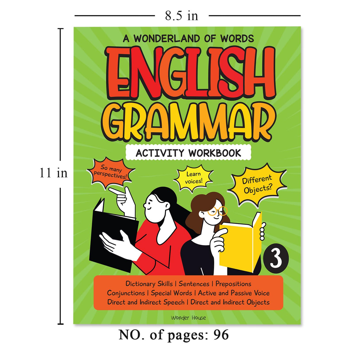 A Wonderland Of Words | English Grammar - Level 3 Activity Workbook