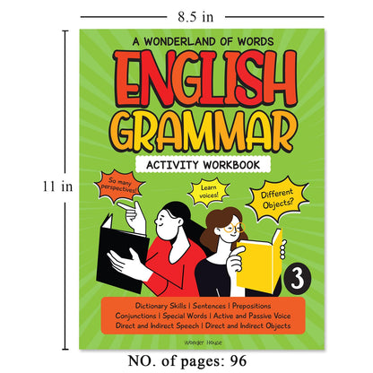 A Wonderland Of Words | English Grammar - Level 3 Activity Workbook
