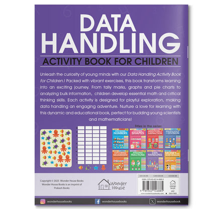Data Handling: Activity Book for Kids | Learn Sorting, Tally Marks, Graphs & More | Ages 6–9 | Fun Math Activities to Build Analytical Skills