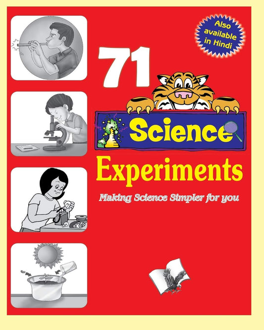 71 Science Experiments: Projects & Activities to Verify Classroom Knowledge for School Children by VIKAS KHATRI (Author) book cover