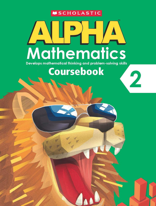 Scholastic Alpha Mathematics Course Book-2 by Scholastic (Author) book cover