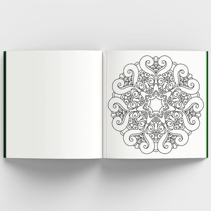 Meditative Mandalas: Adult Coloring Book: Meditative Mandalas for Relaxation & Stress Relief | A Mindfulness & Therapy Guide for Adults to Unwind & Boost Creativity [Select Learning]
