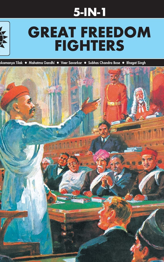 Great Freedom-fighters (1019) by Anant Pai (Author) book cover