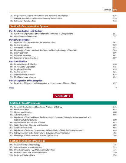 Comprehensive Textbook of Medical Physiology (2 Vol Set), 5/E for MBBS Students | Clinically Integrated Approach with 200+ Clinical Cases | Chapter Summaries, Mind Maps and PYQs via ConceptRx