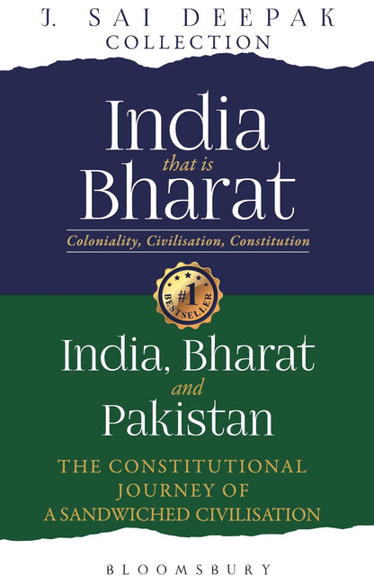 J. Sai Deepak Collection (Books I & II): India, That Is Bharat and India, Bharat and Pakistan | Coloniality, Constitutional History and the Making of Modern India