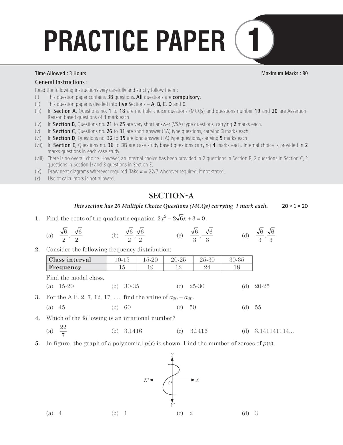 MTG CBSE Class 10 Chapterwise Question Bank Class 10 Mathematics Standard For 2027 Board Exam | Based on Latest CBSE Syllabus with 1500+ Questions
