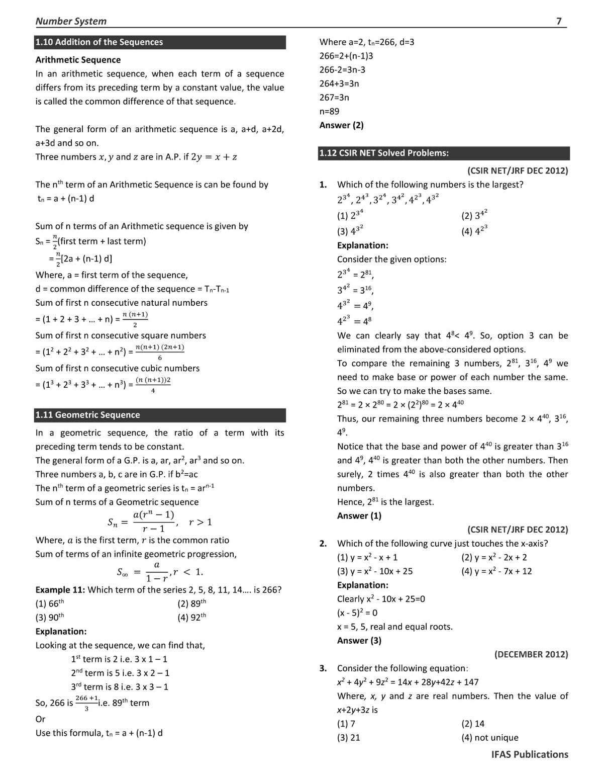 CSIR NET General Aptitude Book 2026 | Previous Year Solved Papers (Up to Dec 2025) with Detailed Solutions | Part A PYQ Book for NTA CSIR UGC NET/JRF | IFAS Publications: 1