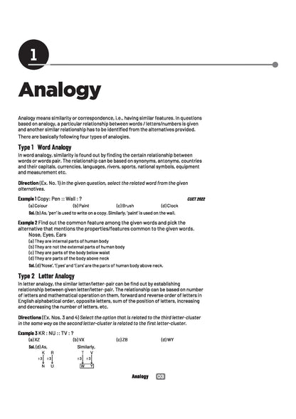Arihant CUET UG 2026 General Aptitude Test (Section III) Chapterwise Notes & Question Bank | Based on NTA Test Pattern | 1000+ MCQs, Quick Revision ... Qs | CUET 2025 Solved Paper & Online Support