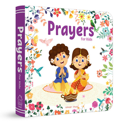 Prayers for Kids – Illustrated Prayer Book for Children: Simple Daily Prayers in English, Hindi & Sanskrit for Easy Understanding | Introduces Faith, ... Readers | Ages 3+: Prayers in Three Languages