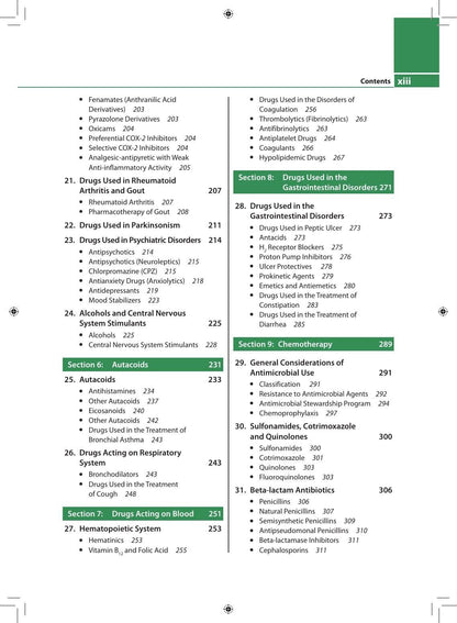 Pharmacology for Dental and Allied Health Sciences, 5/E for BDS and Allied Health Students | Revised Drug Reference with Mnemonics, Flowcharts and Comparative Tables plus Dedicated Dentistry Notes