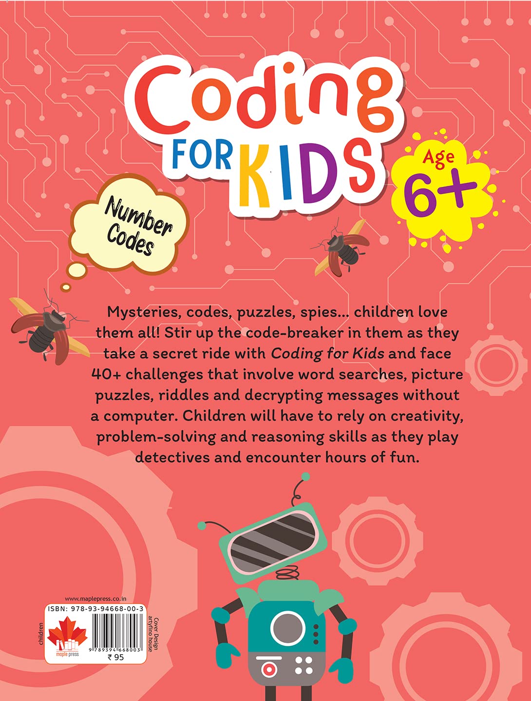 Introduction to Coding for Kids - Brain Activity Book for Kids - Age 6+ - Brain Boosting Activities - Early Learning - Activities for Cognitive Development - Brilliant Brain Activities for Children