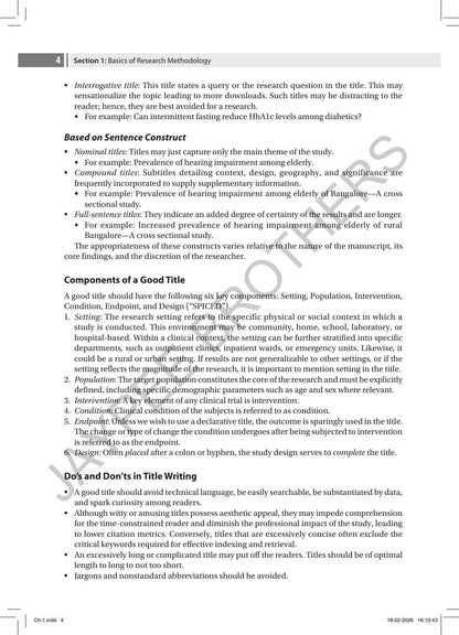 IAPSM's Textbook of Comprehensive Research Methodology, 2/E for PG Medical Students | Covers Quantitative, Qualitative and Operational Research, Biostatistics and AI in Research