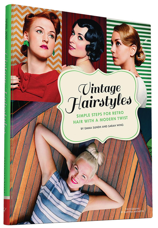 VINTAGE HAIRSTYLES: SIMPLE STEPS FOR RETRO HAIR book cover