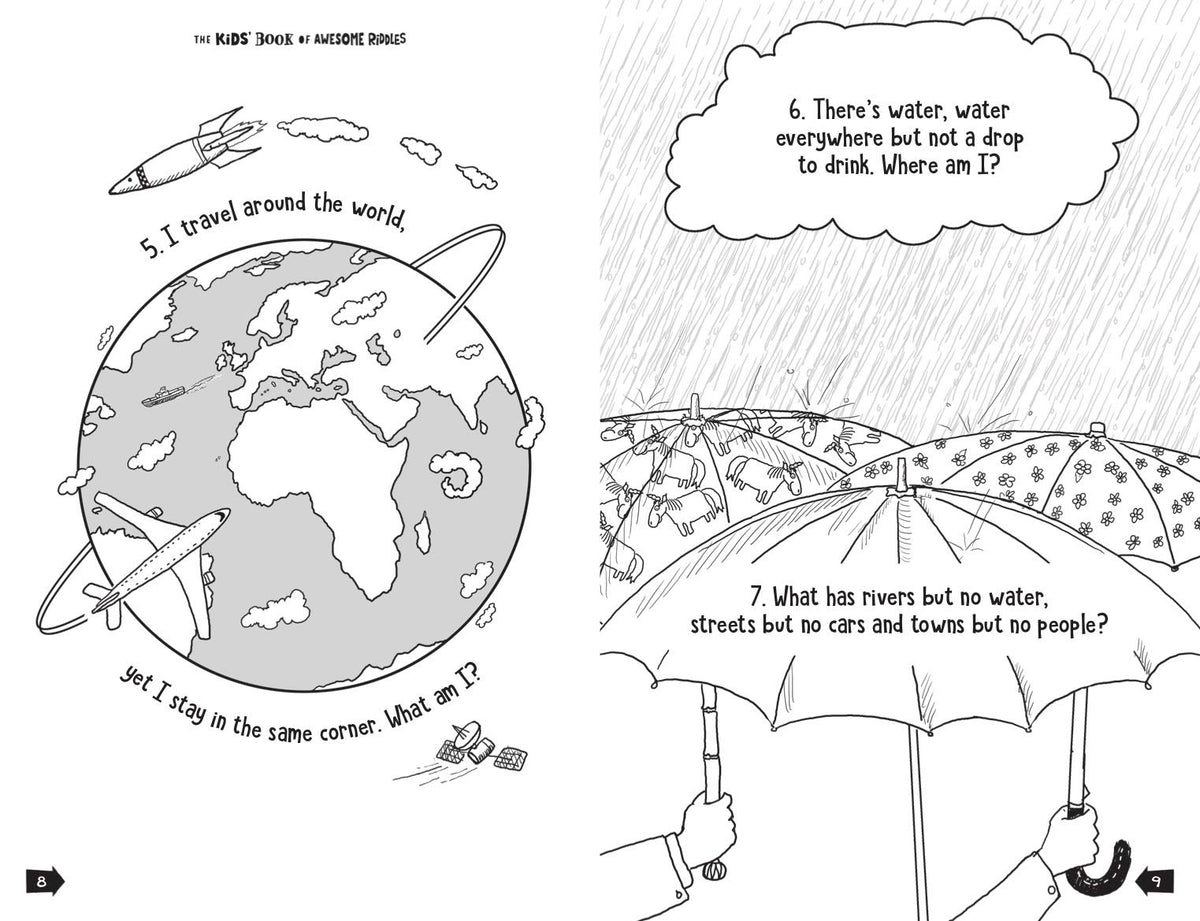 THE KIDS’ BOOK OF AWESOME RIDDLES