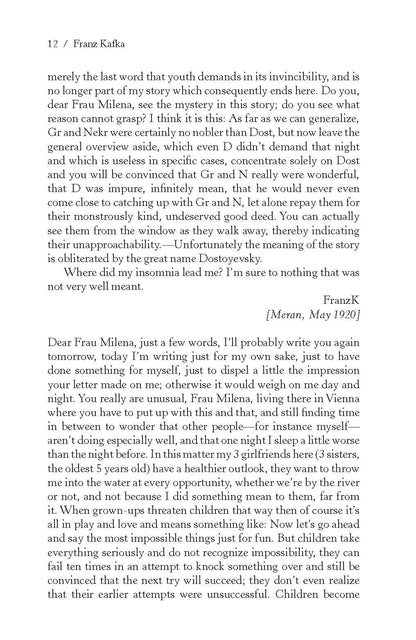 Letters to Milena by Franz Kafka | Unabridged Classic Edition | Timeless Love Letters & Literary Masterpiece