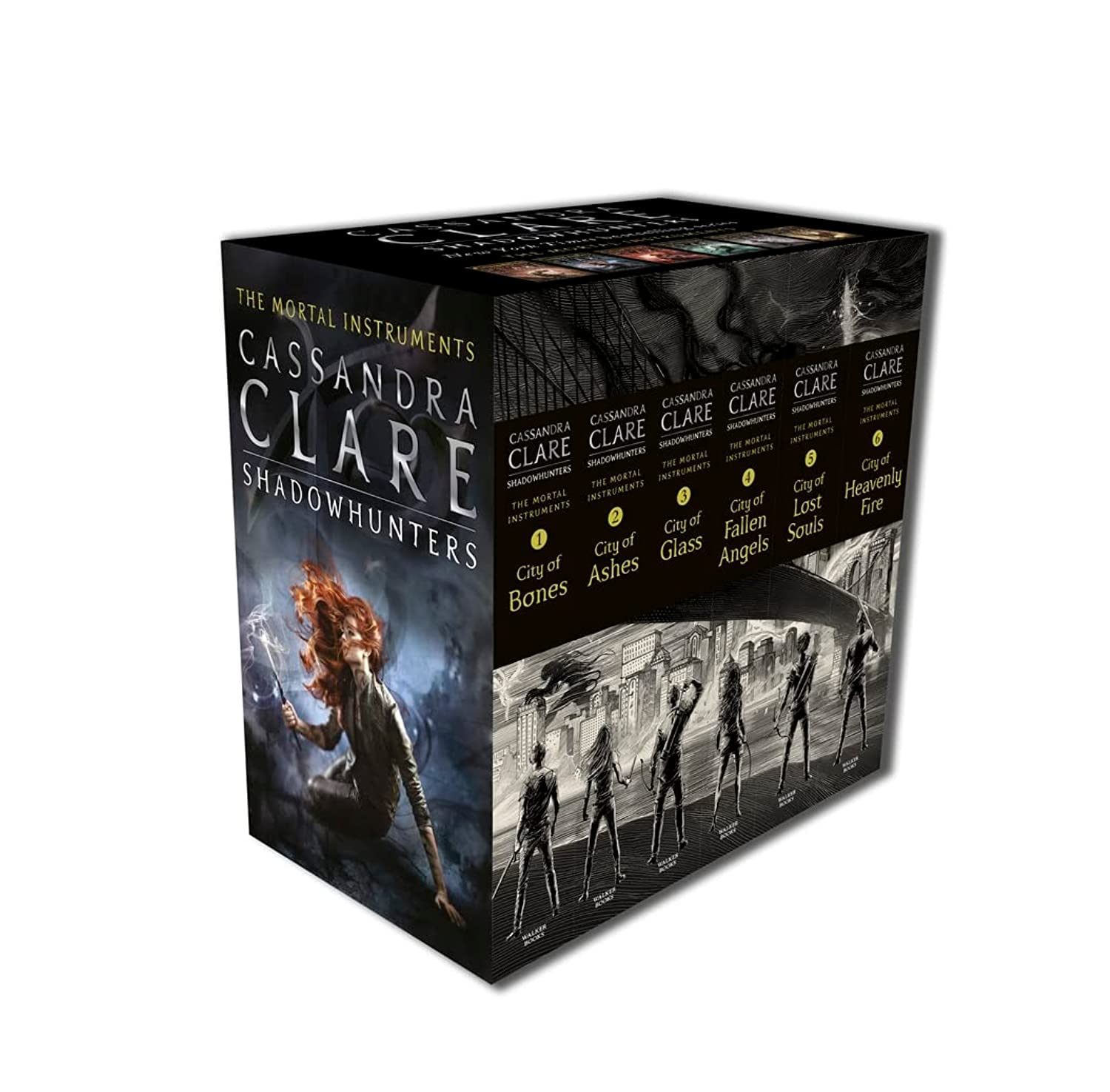 Mortal Instruments 1-6 Copy Box set (The Mortal Instruments) by Cassandra Clare book cover