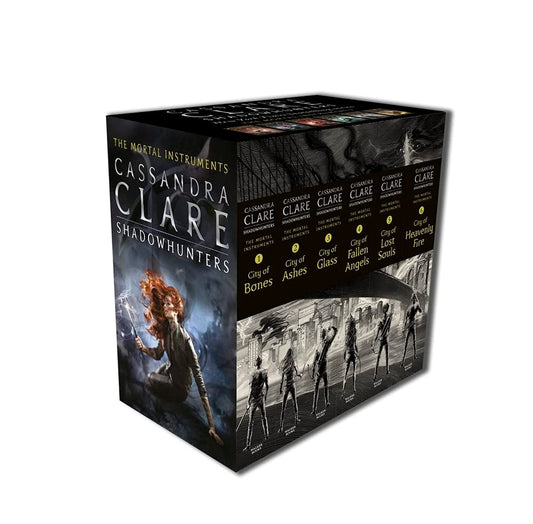 Mortal Instruments 1-6 Copy Box set (The Mortal Instruments) by Cassandra Clare book cover
