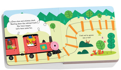 Counting Train Track – Choo Choo and Clickety Clack: A Fun Rhyming Board Book to Learn Numbers 1–10 with Trains, Tracks & Counting Fun | Bright ... for Toddlers & Preschoolers | Ages 2–5 Years