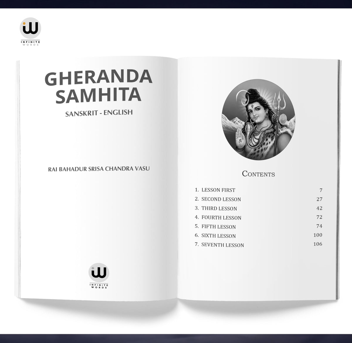 The Gheranda Samhita Book In English Srisa Chandra Vasu Sri Shiva Shiv ????? ?????? ?????? ??? Philosophy Of Yoga Original Lord Siva Books Purana Puran Sutras Gherand Sahinta Sahitya Sahito Sahitita
