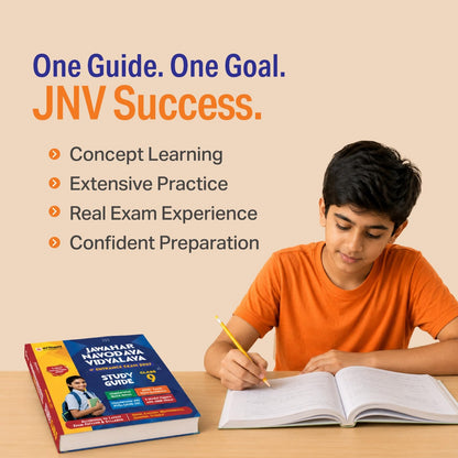 Arihant Jawahar Navodaya Vidyalaya Class 9 Entrance Exam 2027 | Study Guide As per Latest Syllabus | Includes Section-wise Notes, Exam-Style ... & Latest Solved Paper 2026 | English Medium
