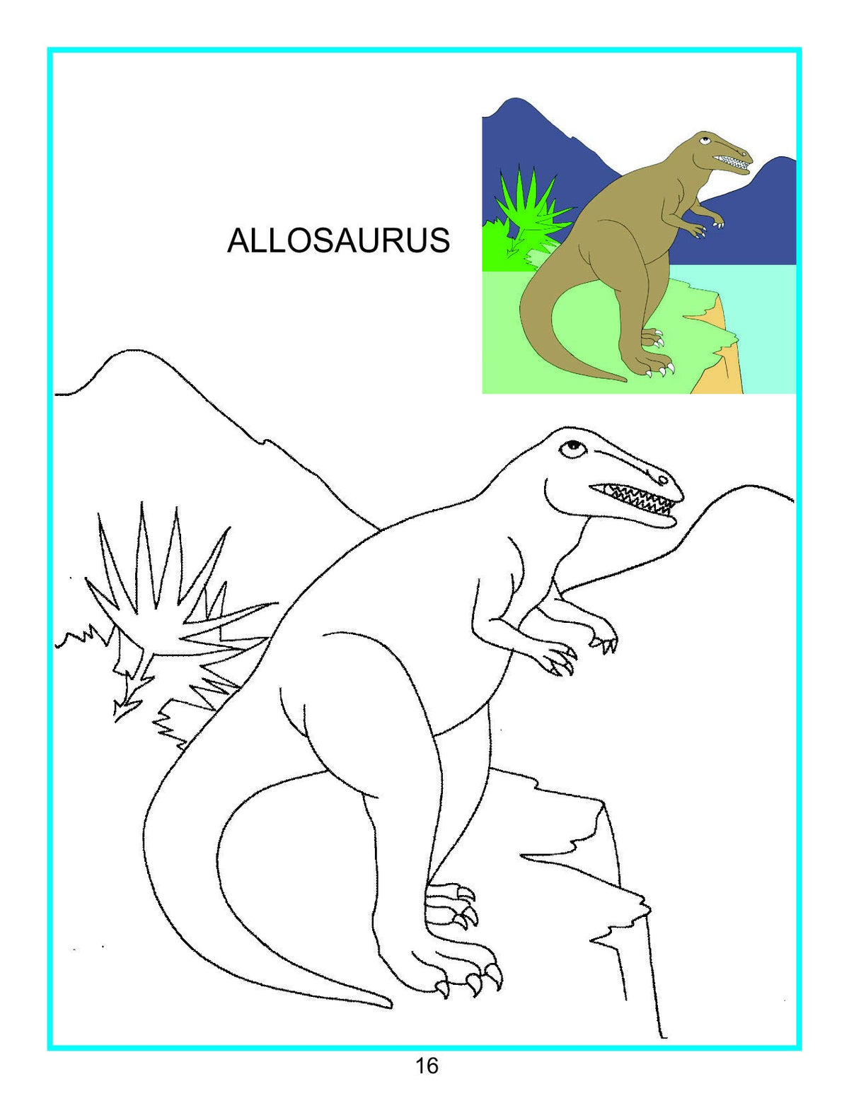 Dinosaurs Colouring Book for Kids Age 3–8 | Creative Colouring Pages with Fun Prehistoric Creatures | Engaging Activity to Boost Creativity, Focus & Motor Skills | Ideal for Preschool, Kindergarten & Young Artists