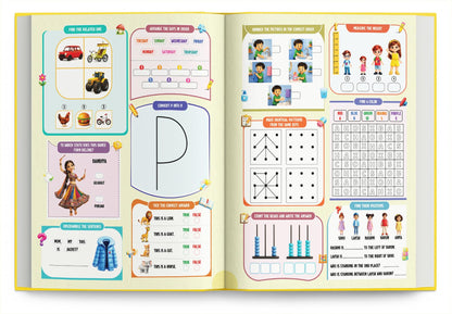 Activity Book for 7 + Year Old | Best Selling 1001 Brain Booster Activity Book for 7 Year Old | Kids Activity Book - Puzzle, Sudoku, Maze, Colouring, Dot To Dot, Matching, Seek & Find, Spot Difference