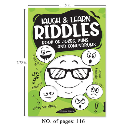 Laugh and Learn Riddles Book of Jokes, Puns, and Conundrums