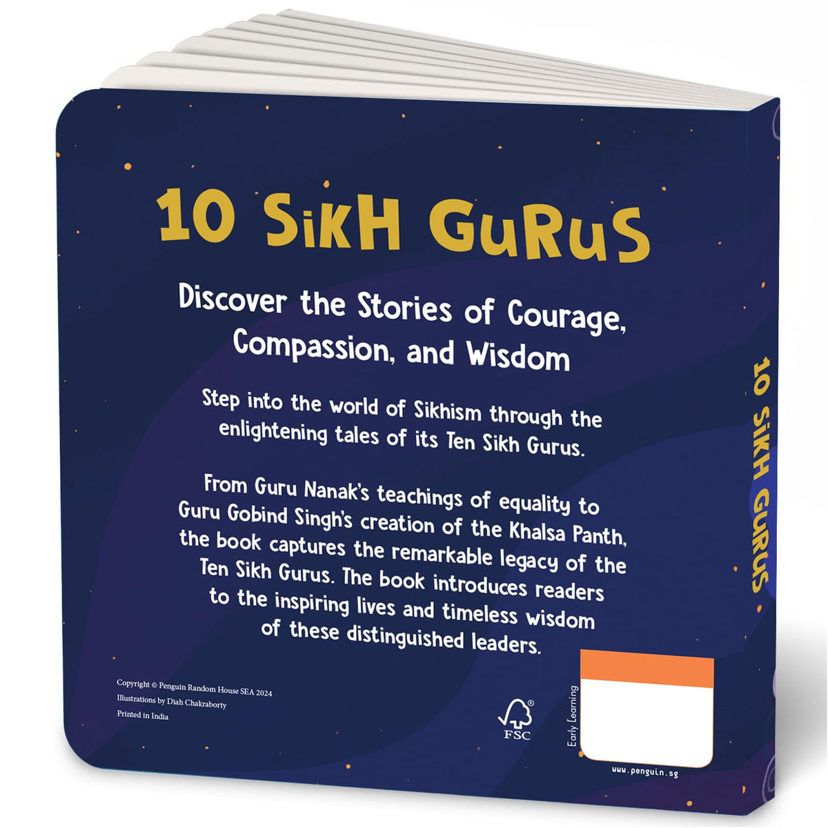 10 Sikh Gurus: Illustrated Stories of the Ten Sikh Gurus | Sikhism for Kids | Teachings, Values & Sikh History I Ages 3+ [Select Learning]
