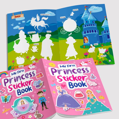 My First Sticker Book - Princess - Activity Book for Kids with 100+ Stickers - Stickers for Children - Age 3+ Years