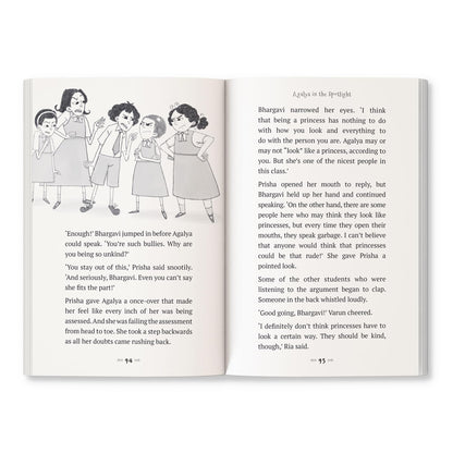 Agalya in the Spotlight | A Fresh, Modern Twist to Rapunzel | Fun Illustrations | Themes of Beauty, Friendship, Resilience and Courage | Ages 8 + | Story Book for Kids