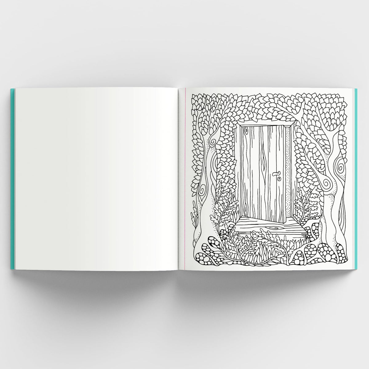 Enchanting Nature: Coloring Book for Adults with Tear out Sheets | Fun and Relaxing Doodle Designs