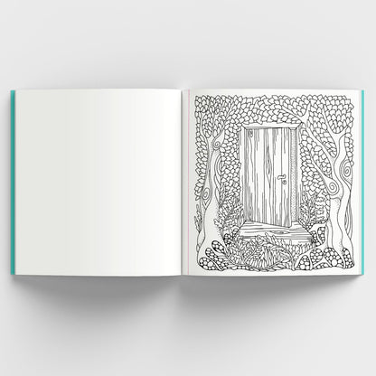 Enchanting Nature: Coloring Book for Adults with Tear out Sheets | Fun and Relaxing Doodle Designs