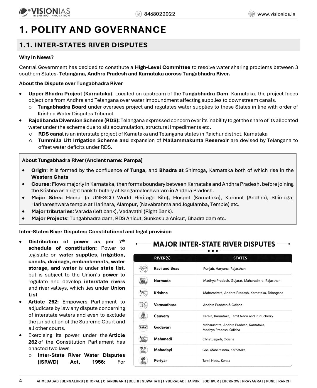 Vision IAS Monthly Current Affairs Magazine January to June 2026 in English Black and White, Printout 2026