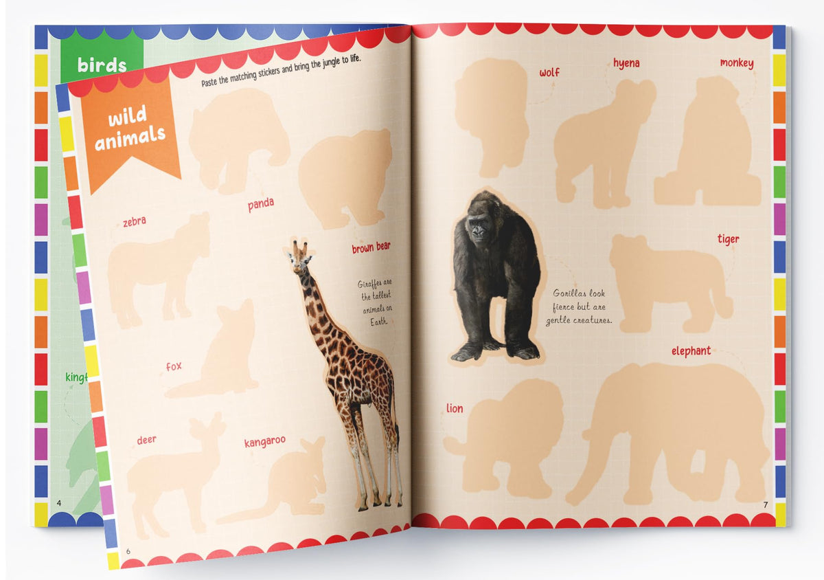 My First 100 Animals Stickers