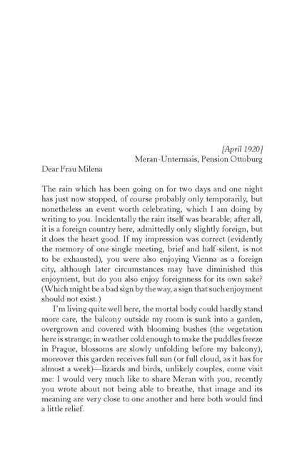 Letters to Milena by Franz Kafka | Unabridged Classic Edition | Timeless Love Letters & Literary Masterpiece