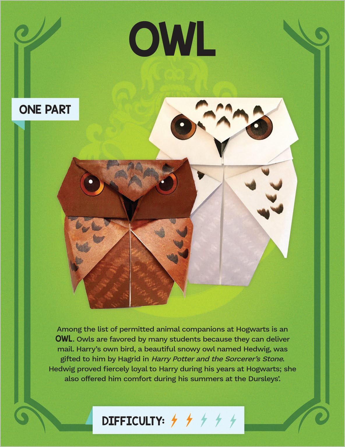 Harry Potter Origami: Fifteen Paper-Folding Projects Straight from the Wizarding World! (Harry Potter)