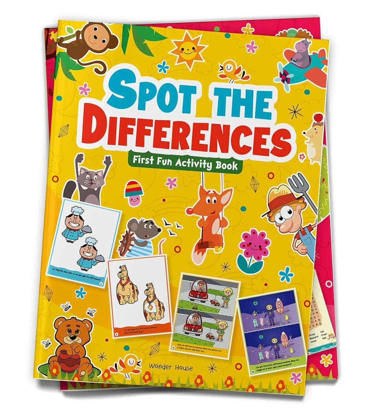 Spot The Difference | First Fun Activity Book For Kids | Boost Focus & Observation Skills | Ages 4–7 | Engaging Puzzle Fun