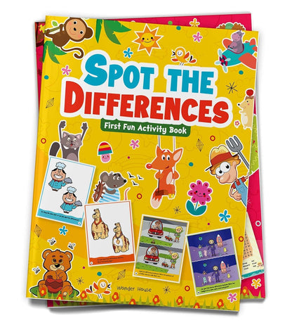 Spot The Difference | First Fun Activity Book For Kids | Boost Focus & Observation Skills | Ages 4–7 | Engaging Puzzle Fun