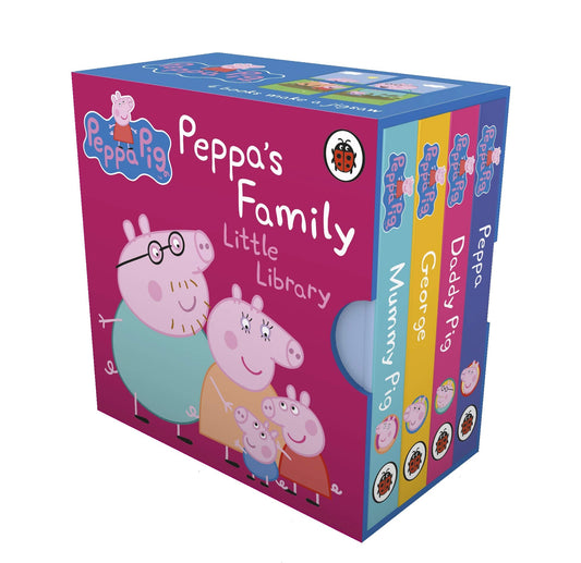 Peppa Pig: Peppa’s Family Little Library book cover